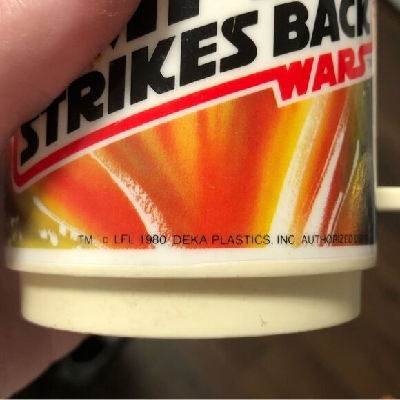 1980 STAR WARS, THE EMPIRE STRIKES BACK PLASTIC CUP, YODA the JEDI MASTER - Picture 3 of 6